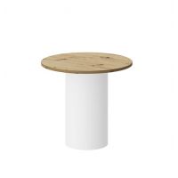 HUBERTUS - ALTO LAMI Ława 60 | Blat Dąb Artisan | Biały mat