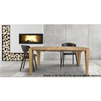 ORTUS - AMADEO Jesion Stół okrągły rozkładany