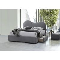 HALMAR - AMBER 160 Łóżko z szufladami