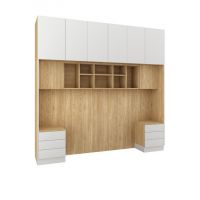 NEW ELEGANCE - NEW ELEGANCE SLEEP VARIA Baza 160 z stolikami