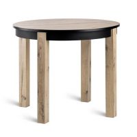 HALEX - BERNI Stół | 90+2x50 wkładka | Dąb artisan | DOSTĘPNE OD RĘKI