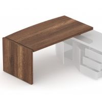MASSONI - FUNDAMENTAL Biurko podporowe MFB 1891 Z | 172,8x95x75h cm | Blat zaokrąglony