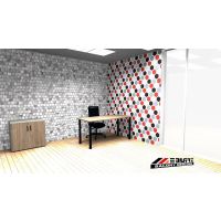 AMS Meble Biurowe - NOVO Biurko BNO10 Na Stelażu Metalowym | 160/50x100/80 cm | 1-osobowe | Wolnostojące | Kształtowe