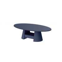 HUBERTUS - CALABRO Ława 160x90 | Granatowy mat