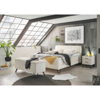 MEBLE BEST - CANTANIA Łóżko 160x200 | Topper HR 6 cm