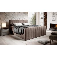 WERSAL - CARINA Łóżko Kontynentalne 160x200 z pojemnikiem | Mateac Bonnel | Materac Pocket