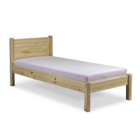 DOKTÓR - Łóżko Classic tył równy 140x200