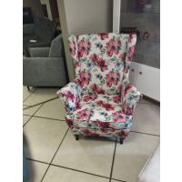 MEBLE BEST - Columbus Fotel Kwiaty DOSTĘPNY OD RĘKI | 