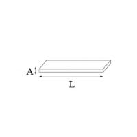 AMS Meble Biurowe - CLASSIC Cokół CK120 | 120x7h cm