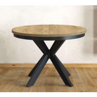 BEST LOFT - COMO N Stół okrągły | 100-180 | z maskownicą