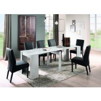 MC AKCENT - CONSOLLE Stół Blat biały połysk | 389008