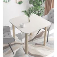 SIGNAL - DANTE II Stół 90x90-130x75h | Kaszmir | Dąb Cremona Torro | z PL