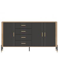 LIVEO - DANTE DT10 KOMODA | ANTRACYT MAT