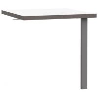 Forte - KEFLAVIK KFLB90-120-940 | Element łączący 90 stopni | Biały / Uni Wolfram Szary