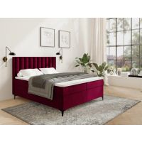 STOLLECH - ELITE I Bonnell Łóżko kontynentalne z pojemnikiem ( sprężyny bonell ) | 160/200