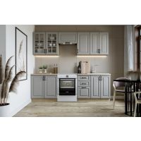 HALMAR - ELIZABETH 240 Kuchnia Zestaw | popielaty/dąb sonoma | z EU