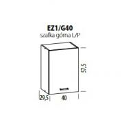 LIVEO - ELIZA Szafka EZ1/G40 | Górna 40
