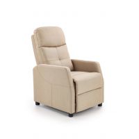 HALMAR - FELIPE Fotel rozkładany | bezowy