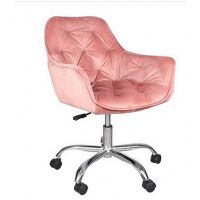 SIGNAL - Q-190 Fotel Obrotowy Velvet | Antyczny Róż 52