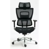 SIGNAL - WINNER LUX Fotel Obrotowy | Czarny | Siatka | Obciązenie max. 136 kg | Zgodny z Rozporządzeniem z 2023 roku