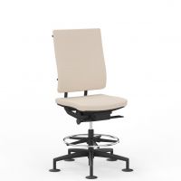 NOWY STYL - SAIL Fotel Obrotowy Konturowy COUNTER SWIVEL CHAIR UPH | Oparcie - Tapicerowane | Mechanizm SC | Podnóżek Ring Base | Zgodny z Rozporządzeniem z 2023 roku