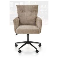 HALMAR - FLORES Fotel Obrotowy | Jasny Brąz