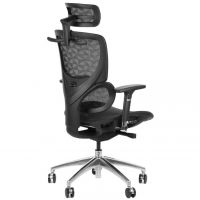 STEMA - ErgoNew S1A Fotel Obrotowy | Czarny | Siedzisko Siatkowe | Zgodny z Rozporządzeniem z 2023 roku