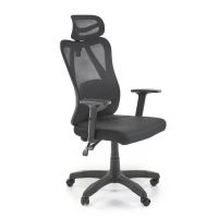 HALMAR - RAMOS Fotel Obrotowy | Czarny | Zgodny z Rozporządzeniem z 2023 roku