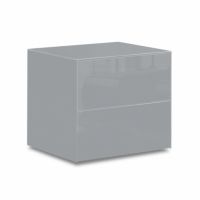 NEW ELEGANCE - NEW ELEGANCE GLASS Stolik | Szary