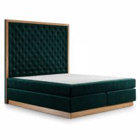 NEW ELEGANCE - NEW ELEGANCE WEZGŁOWIE 700 RAMKA DREWNIANA | Wysokość 150 | do łóżka kontynentalnego | 160