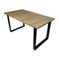 Meblarz - GRAND Stół prostokąt 150-190x80 | Nogi Metal