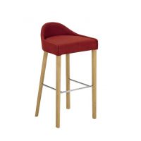 PAGED - LUBI Krzesło Barowe H-5005 | Buk | Kont.