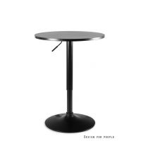 UNIQUE MEBLE - ROUND Stolik Okolicznościowy | Czarny