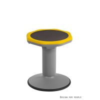 UNIQUE MEBLE - MOGOO Taboret 1063-G | Musztardowe