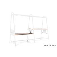 UNIQUE MEBLE - WYSPA PRACOWNICZA RS-55 | Biały