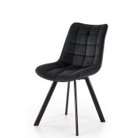 HALMAR - K332 KRZESŁO Nogi czarne | Siedzisko czarne