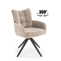HALMAR - K540 Krzesło | Obrót siedziska | beżowy | DOSTĘPNE OD RĘKI