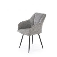 HALMAR - K576 Krzesło | Obrót siedziska | Popielaty