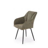 HALMAR - K576 Krzesło | Oliwka | Obrót siedziska | 4 sztuki | DOSTĘPNE OD RĘKI