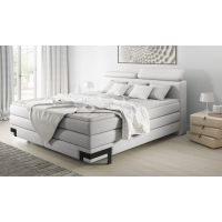 WERSAL - KANO Łóżko Kontynentalne 140x200 z pojemnikiem | Materac Bonell | Materac Pocket