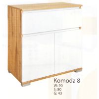 Meblarz - ROSA Komoda 8 fabrycznie zmontowana