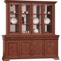 MEBLE OLEJNIKOWSKI - Milano Witryna W4D + Komoda K4D3S MIL 1