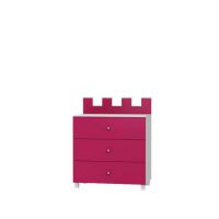 BabyBest - ZAMEK Komoda 3 szufladowa KM-ZM