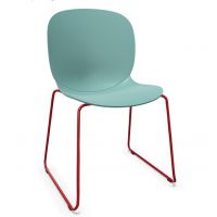 PROFIM - NOOR Krzesło Konferencyjne 6060 | Kubełek Plastikowy | Na Płozie