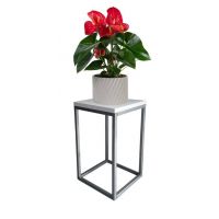 Art. Decoration - 1169 Kwietnik mały | wys.42 | stelaż szary