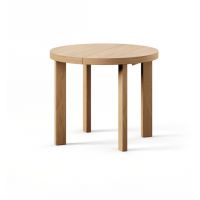 FAMEG - LARGO Stół okrągły ST-2531 | 90-290 | Dąb naturalny 25 | DOSTĘPNE OD RĘKI
