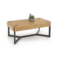 HALMAR - Ława Lavida dąb złoty / czarny