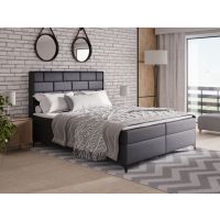 STOLLECH - LIMO Bonnell Łóżko kontynentalne z pojemnikiem ( sprężyny bonell) | 160/200