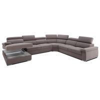 FENIKS MEBLE - GENESIS Narożnik LL-2,5BB-E-2,5FR z funkcją spania i pojemnikiem