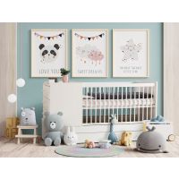 KLUPŚ - KOMPAKT 3w1 | Łóżko | Komoda | Pojemnik na pościel | Biel